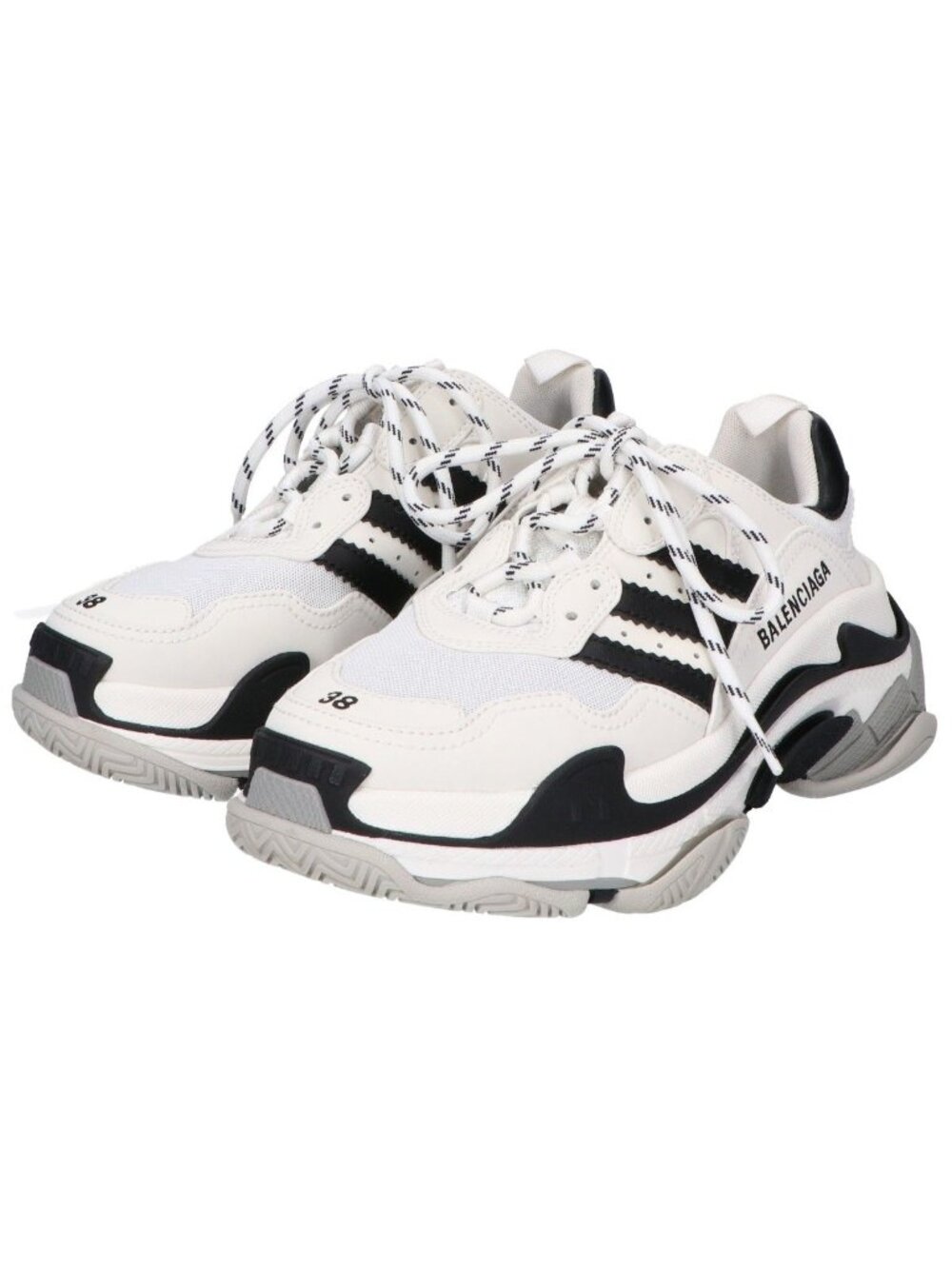 Balenciaga Adidas Triple S Low-Cut Sneakers